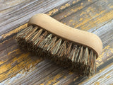 Firm Bristle Plant Fibre Scrubbing Brush