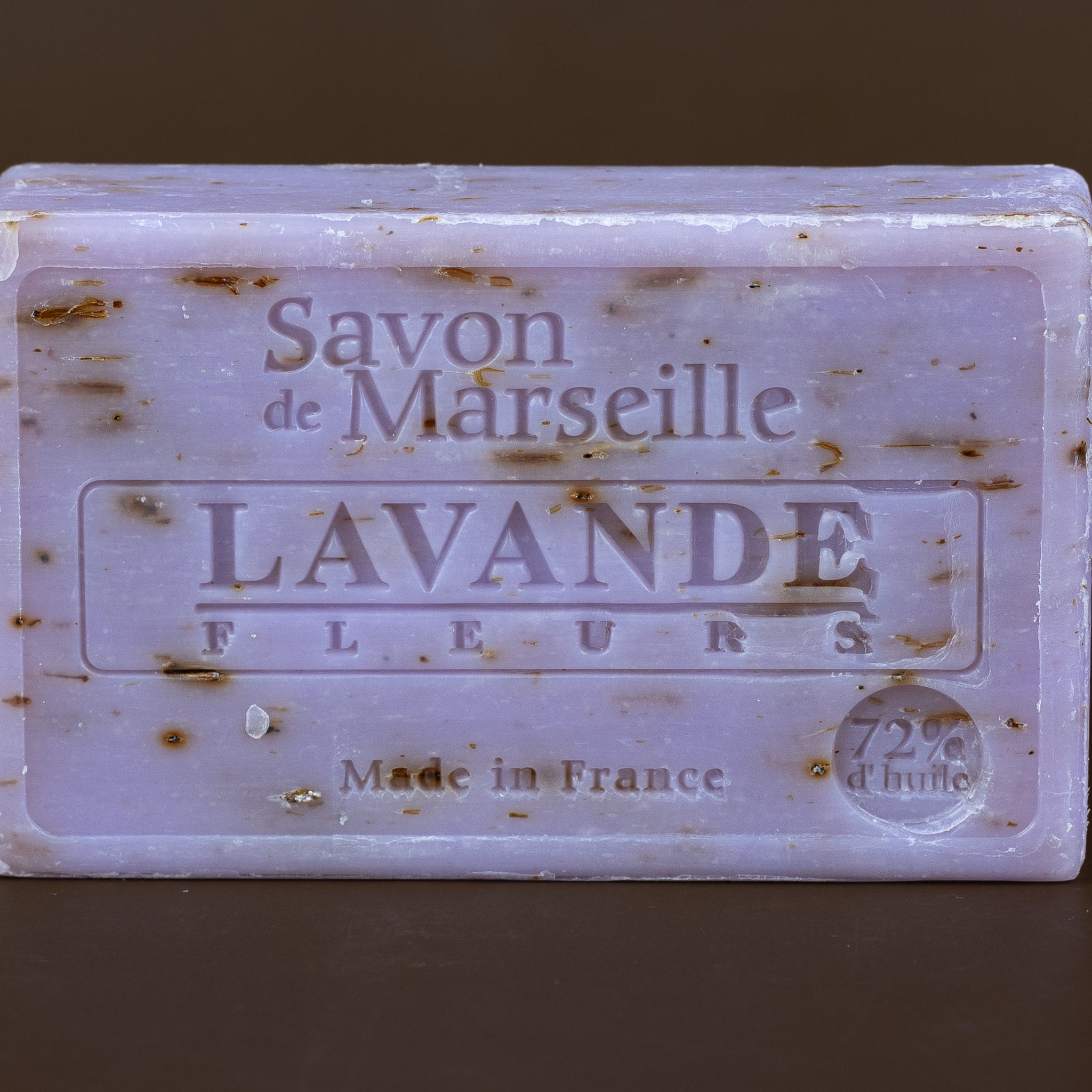 Lavender Savon de Provence, enriched with Lavender Flowers & Sweet Almond Oil | 100g