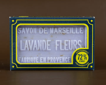Lavender Flower, Exfoliating Marseille Soap with Shea Butter | 100g