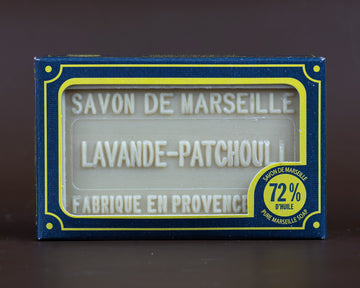 Lavender & Patchouli, Marseille Soap with Shea Butter | 100g
