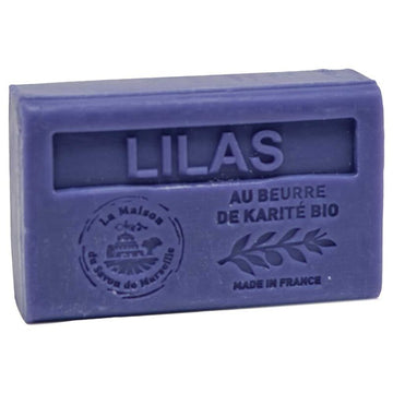 Lilac French Soap with Organic Shea Butter, 125g