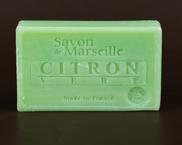 Lime Savon de Provence, enriched with Sweet Almond Oil | 100g