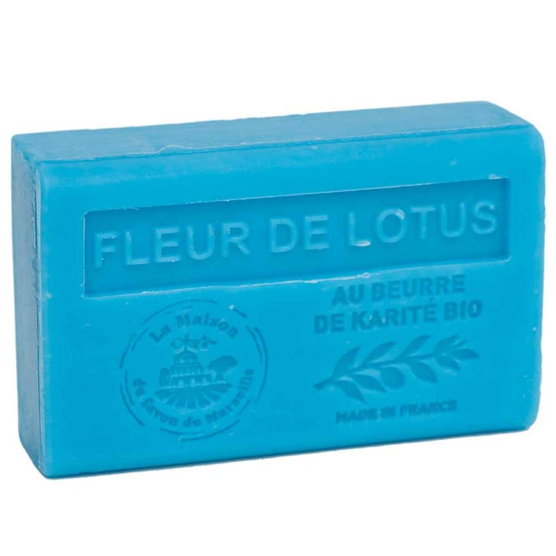 Lotus Flower, French Soap with Organic Shea Butter, 125g