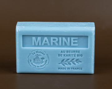 Marine French Soap with Organic Shea Butter, 125g
