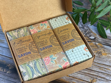 Botanical Soap Trio:  Oat, Spinach & Alfalfa  | 3 x 100g