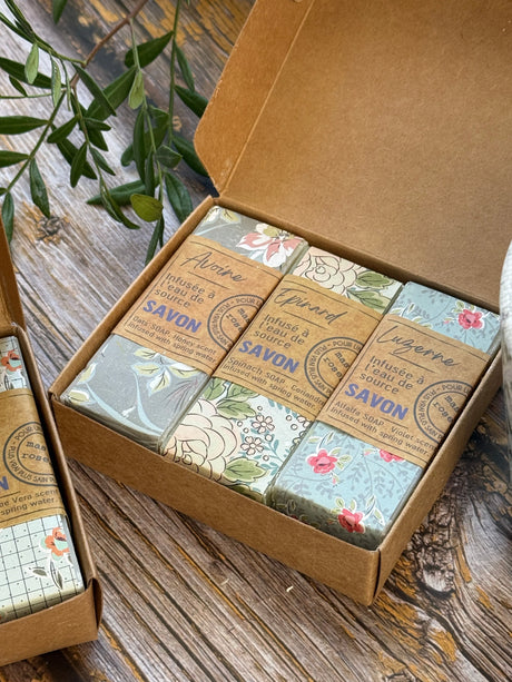 Botanical Soap Trio: Oat, Spinach & Alfalfa | 3 x 100g