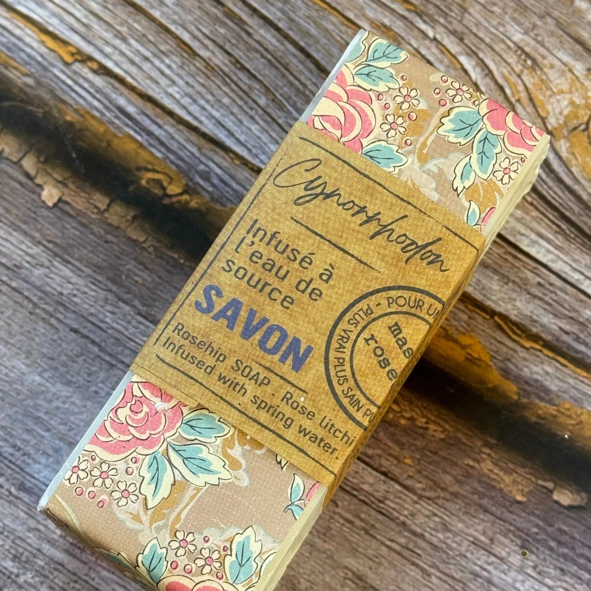 Botanical Soap Trio: Beetroot, Ivy & Rosehip | 3 x 100g Bars
