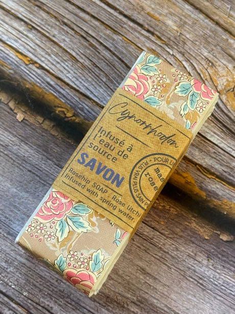 Botanical Soap Trio: Beetroot, Ivy & Rosehip | 3 x 100g Bars