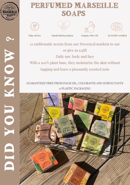 Verbena Marseille Soap with Olive Oil | 100g