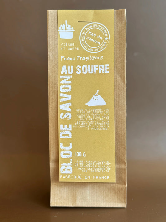 Sulphur Soap for Fragile Skin - Unfragranced | 130g