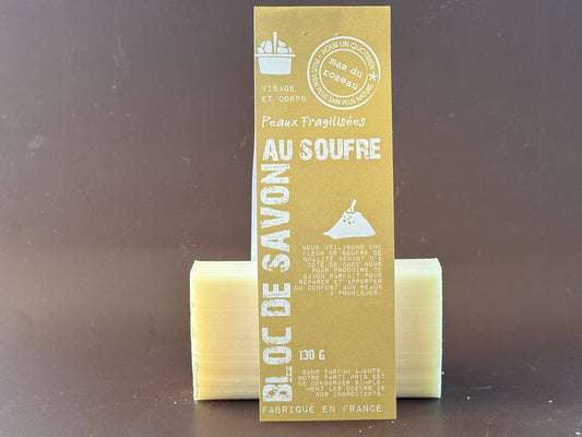 Sulphur Soap for Fragile Skin - Unfragranced | 130g