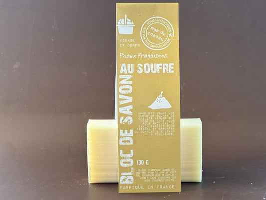 Sulphur Soap for Fragile Skin - Unfragranced | 130g