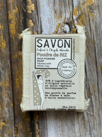 Rice Powder enriched with  White Clay | 100g