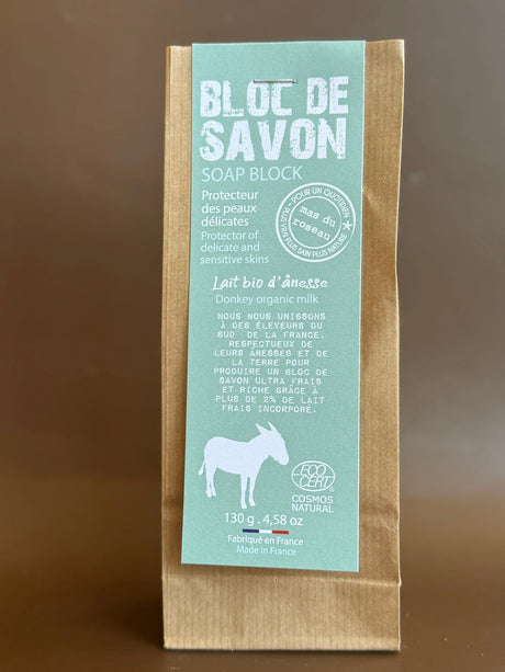 Organic Donkey Milk 'Revitalising' Soap - Unfragranced | 130g