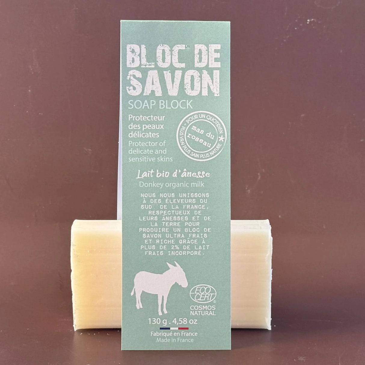 Organic Donkey Milk 'Revitalising' Soap - Unfragranced | 130g