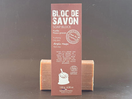 Red Clay Soap Purifying for Combination & Oily Skin - Unfragranced | 130g