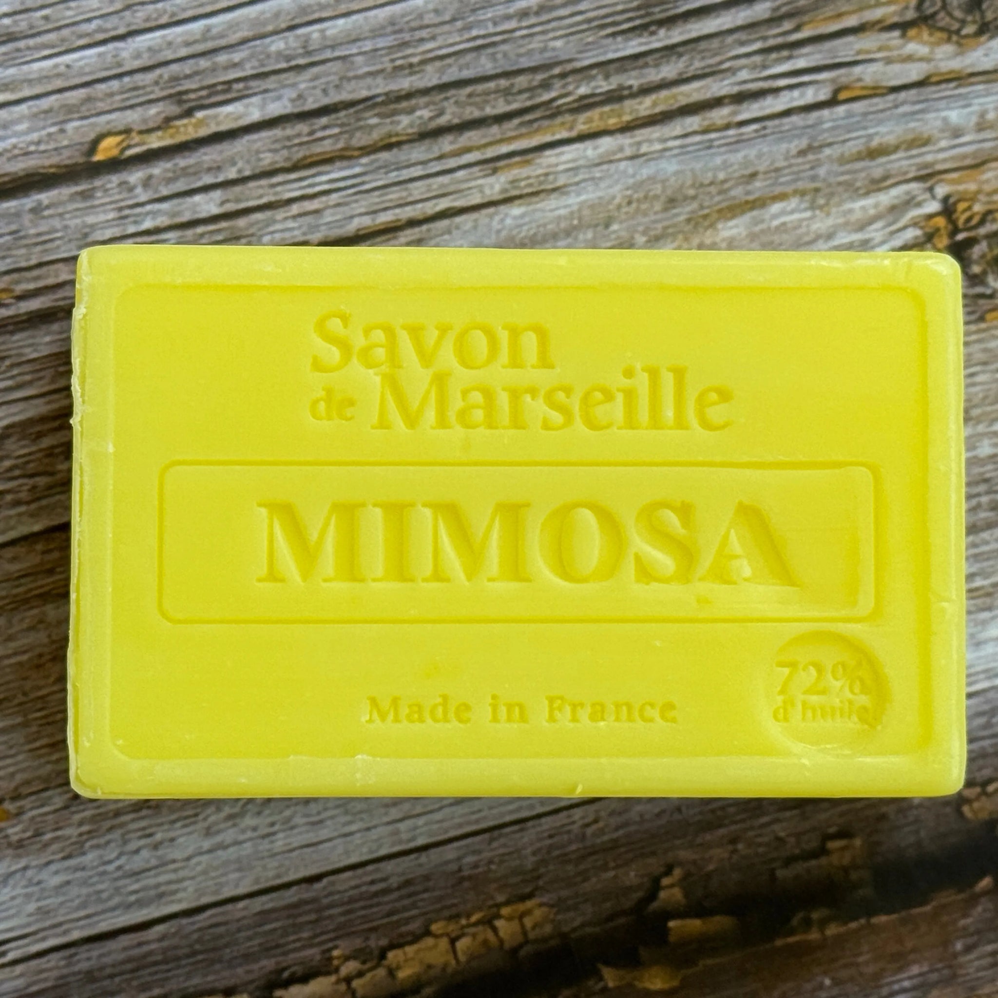 Mimosa Savon de Provence, enriched with Sweet Almond Oil | 100g