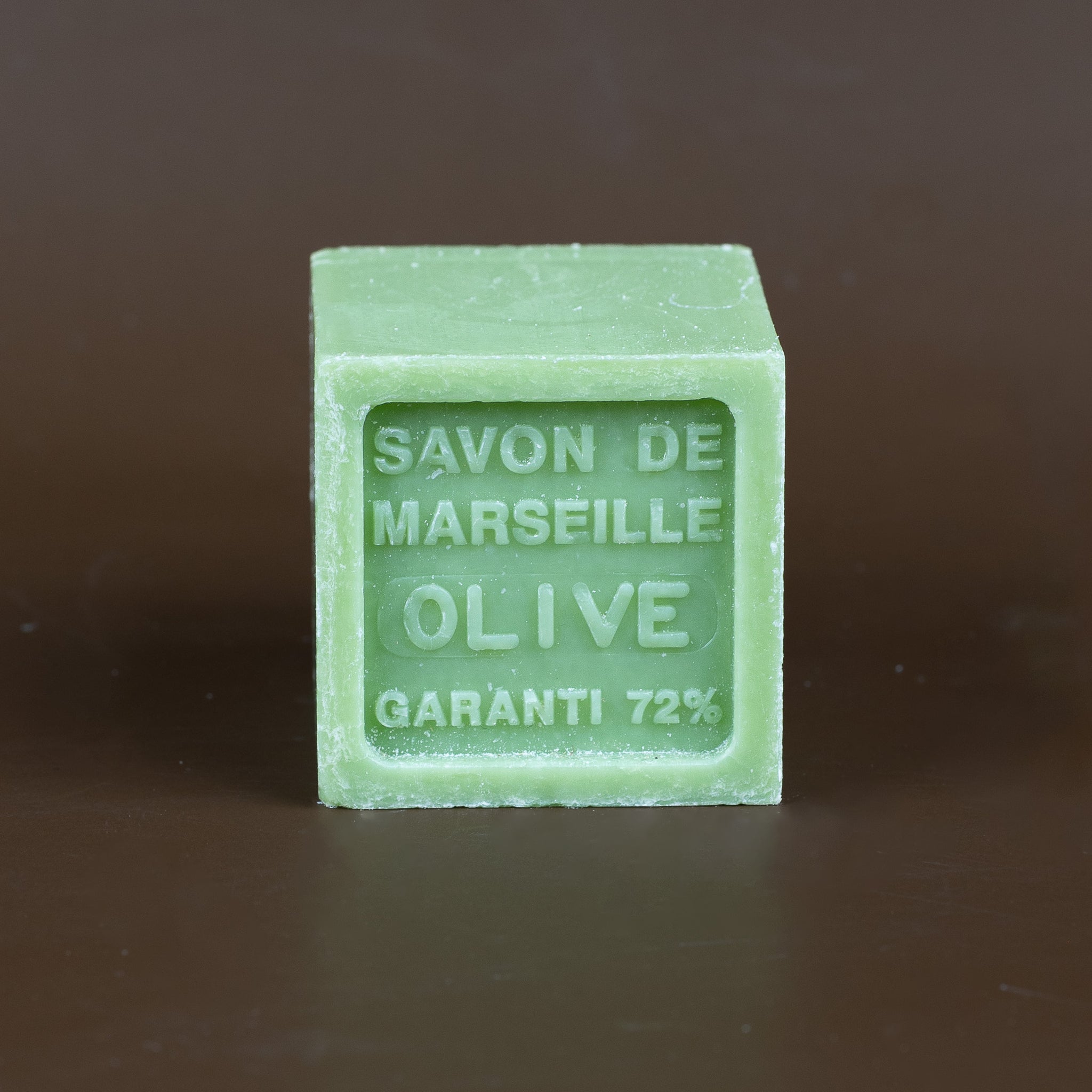 Olive, Shea Butter Fragranced Marseille Cube, 72% | 100g