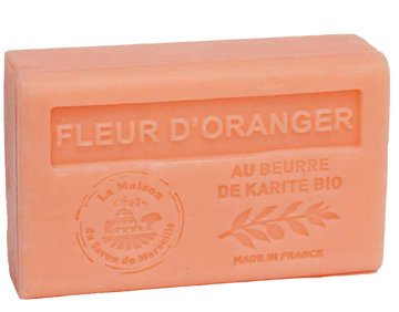 Orange Flower French Soap with Organic Shea Butter, 125g