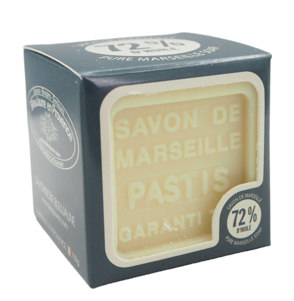 Pastis (Aniseed), Shea Butter Marseille Cube | 100g-1