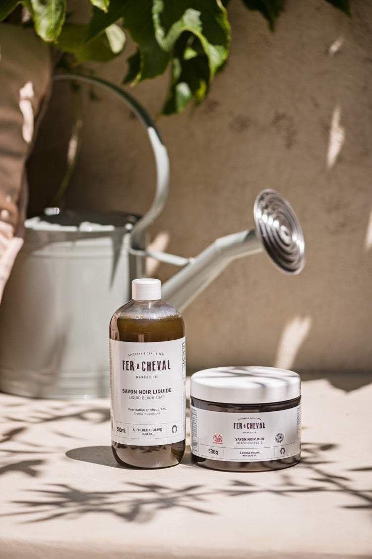 Black Liquid Soap - Olive Oil & Lavender - 500ml