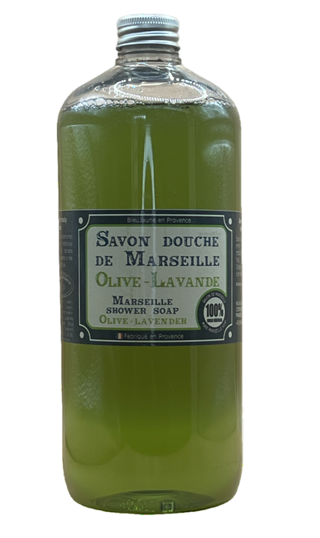 Olive & Lavender, Marseille Natural Liquid Shower Soap | 1L