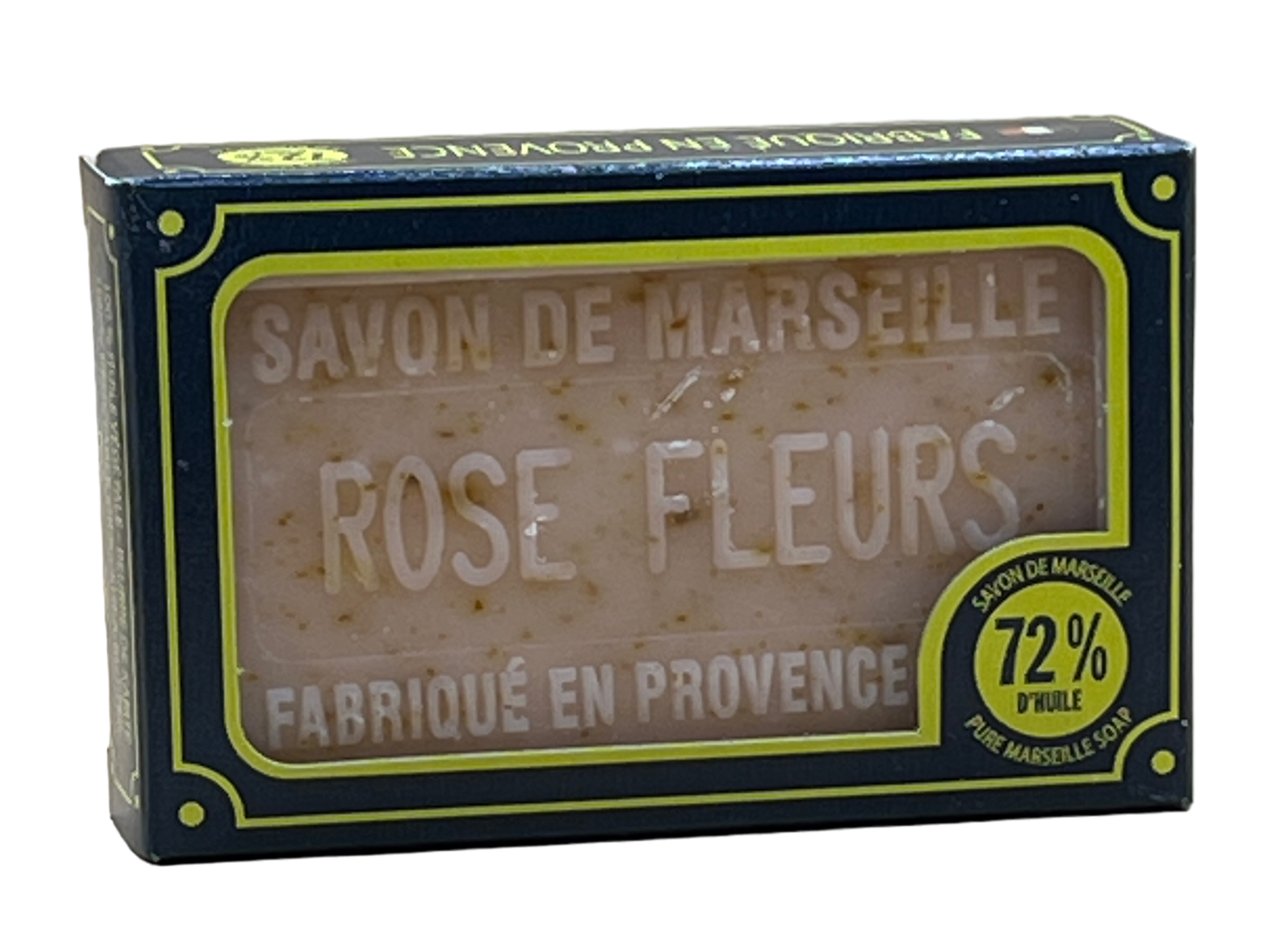 Rose Petal, Exfoliating  Marseille Soap with Shea Butter |  100g