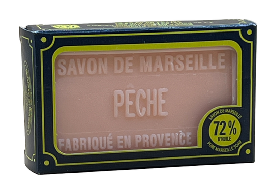 Pêche (Peach) Marseille Soap with Shea Butter 100g
