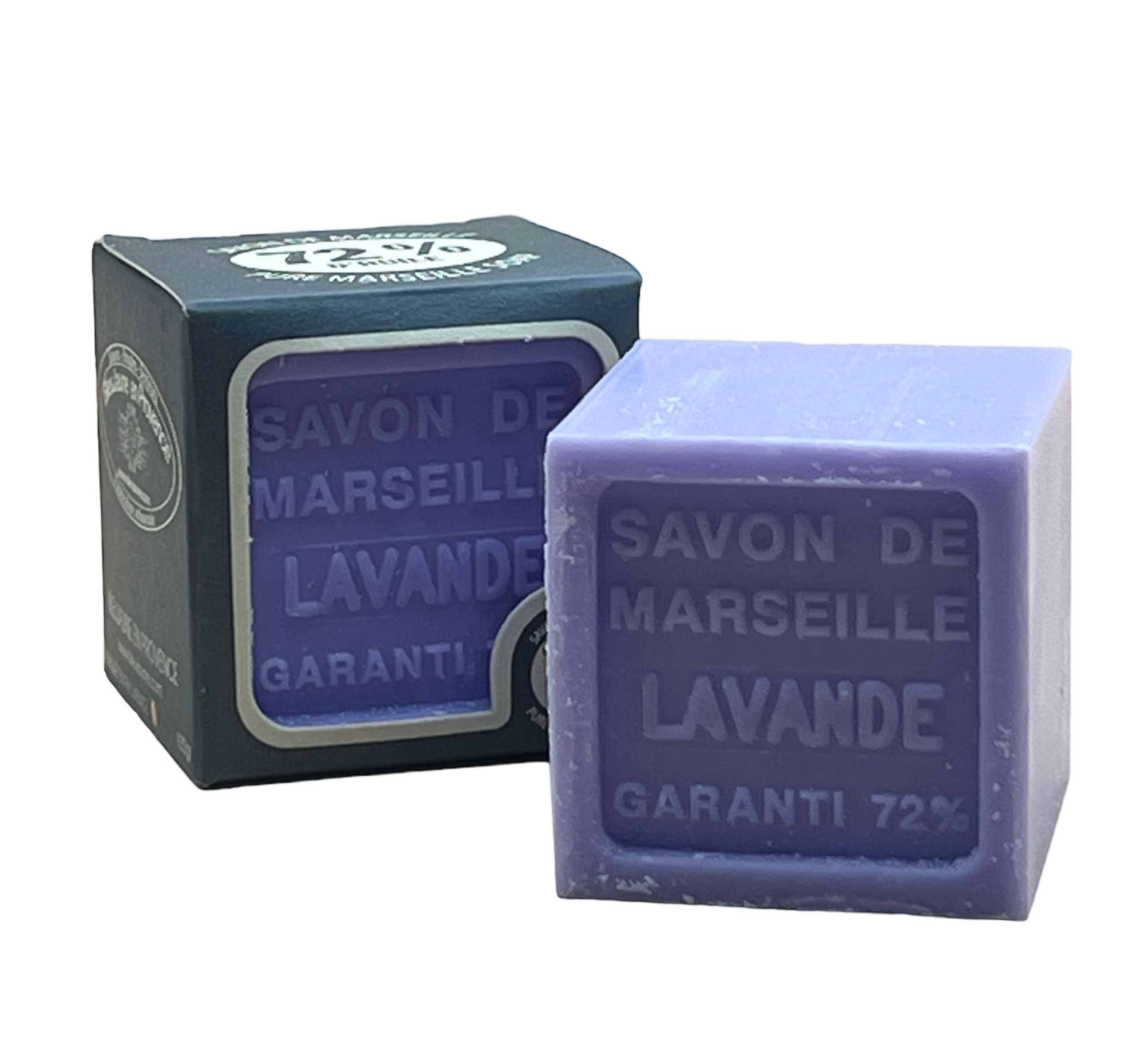 Lavender, Shea Butter Marseille Cube | 100g - 0