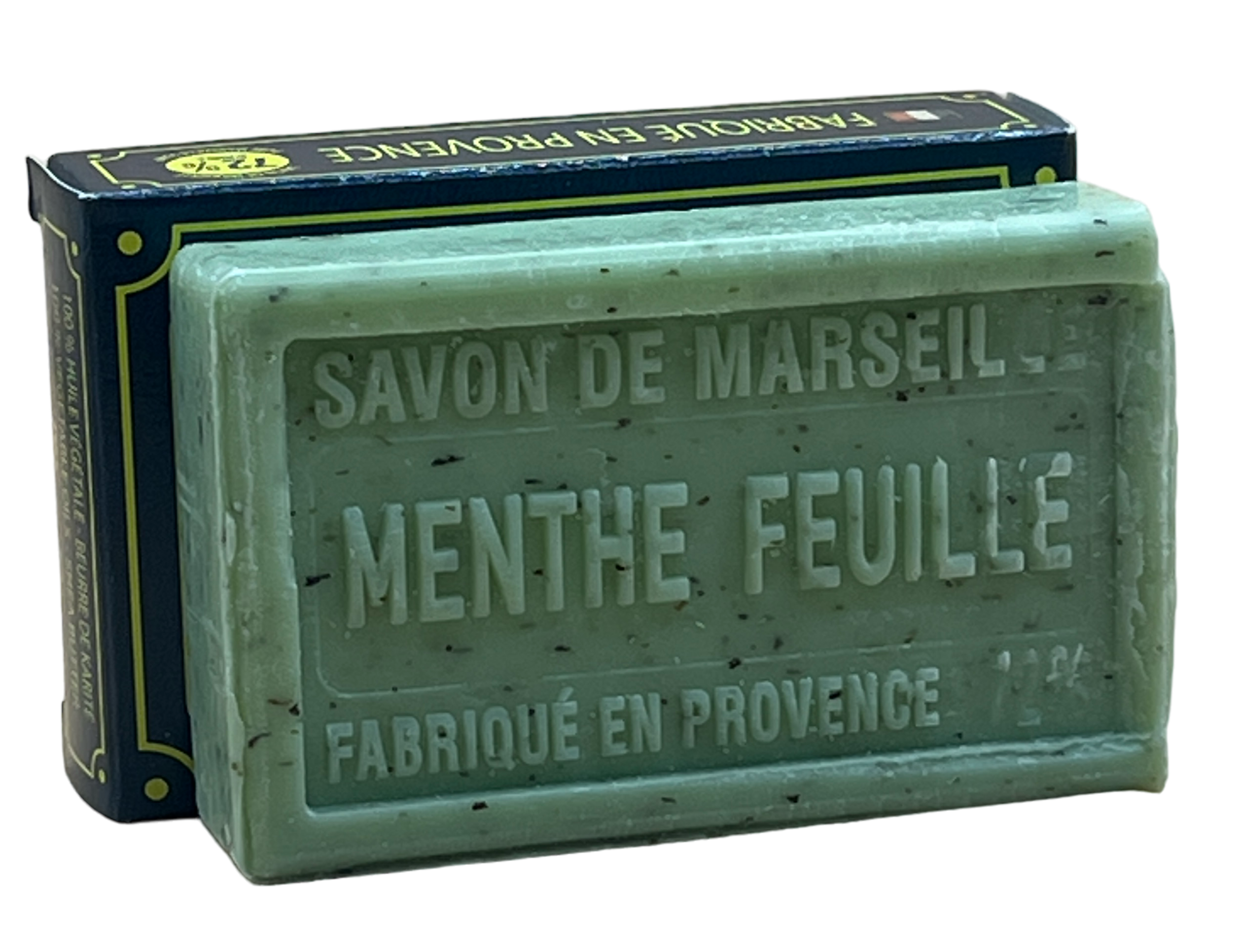 Mint Leaf, Exfoliating Marseille Soap with Shea Butter | 100g - 0