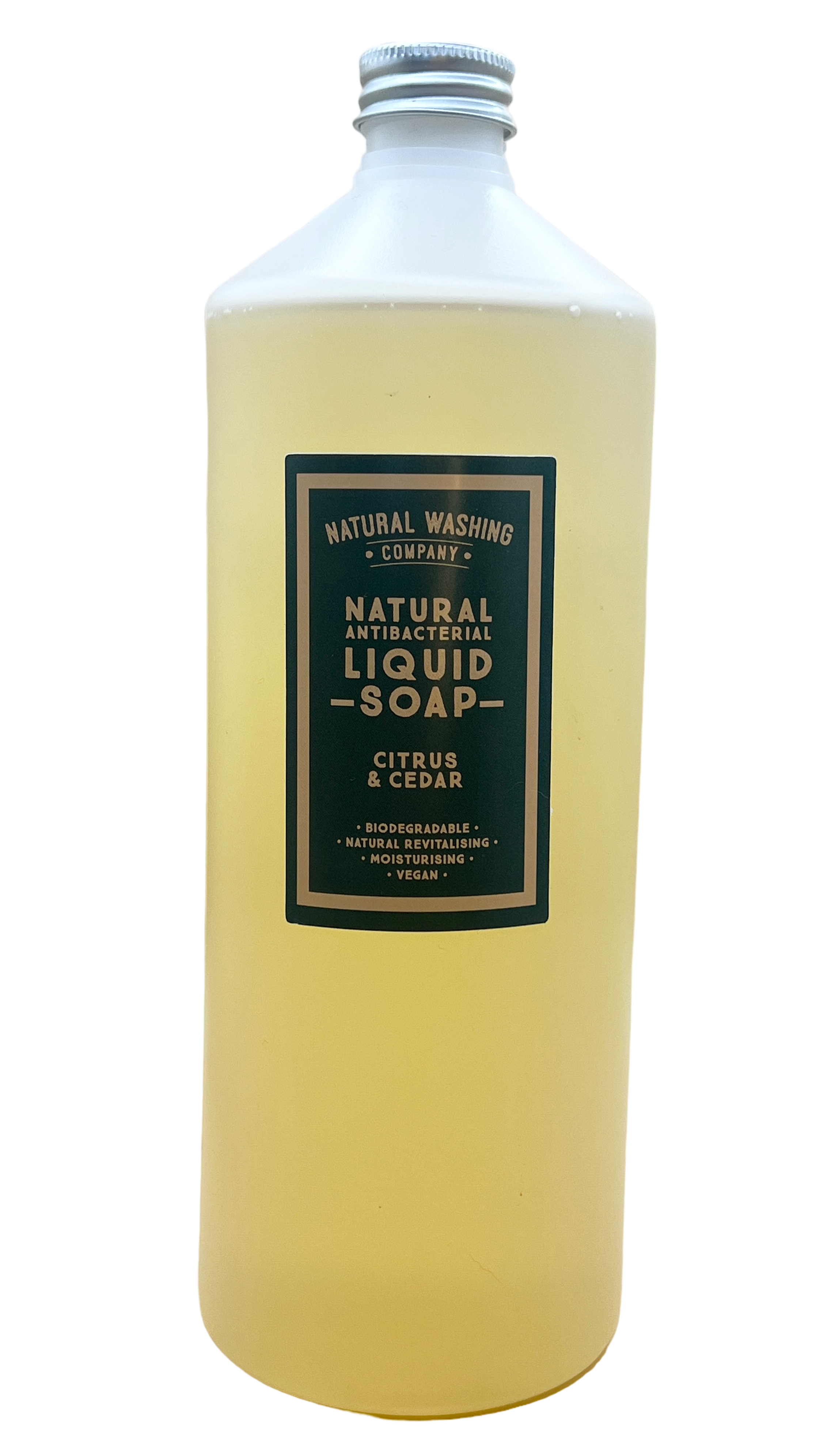 Citrus and Cedar  Natural Liquid Soap - 1ltr - 0