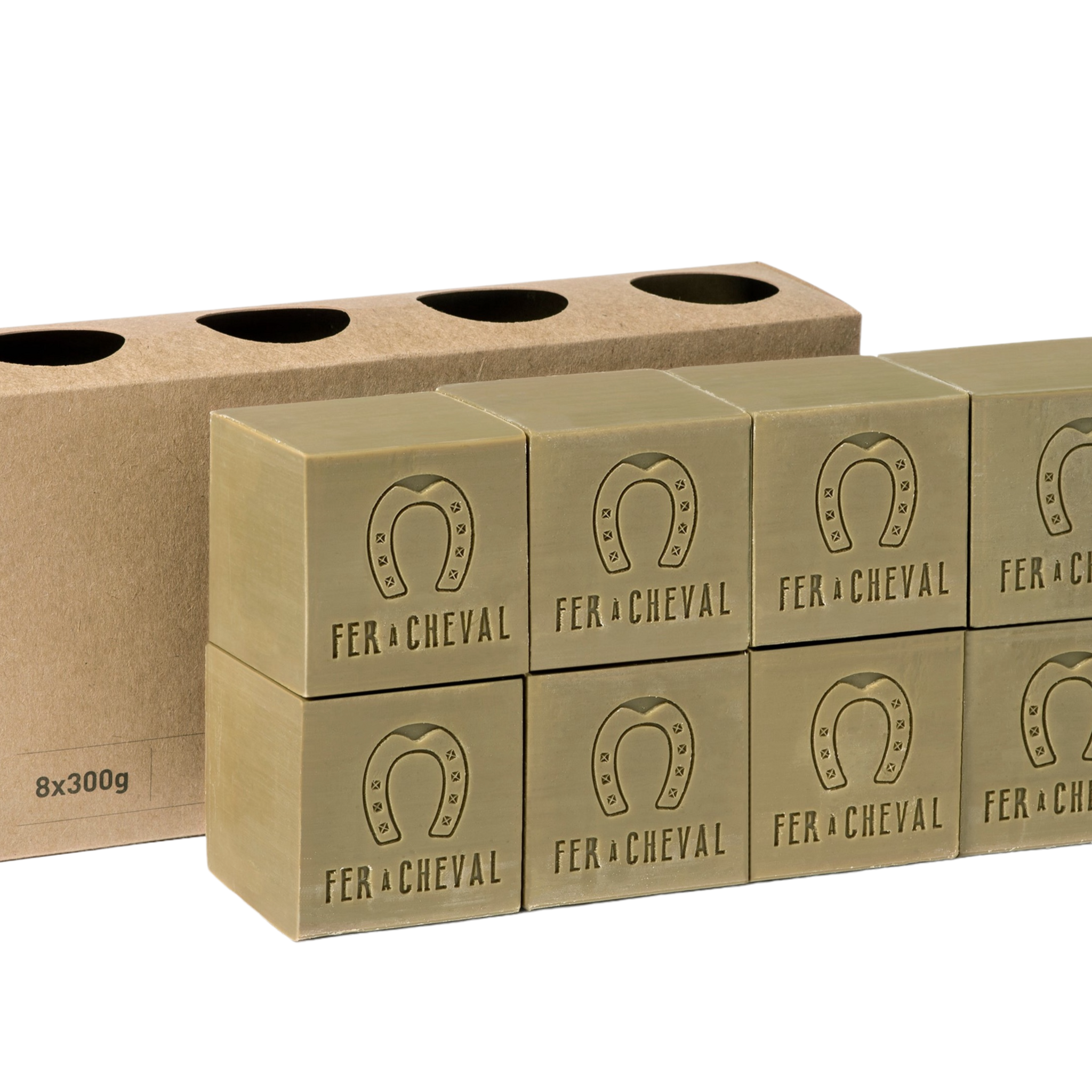 Pure Olive Savon de Marseille | 8 x 300g