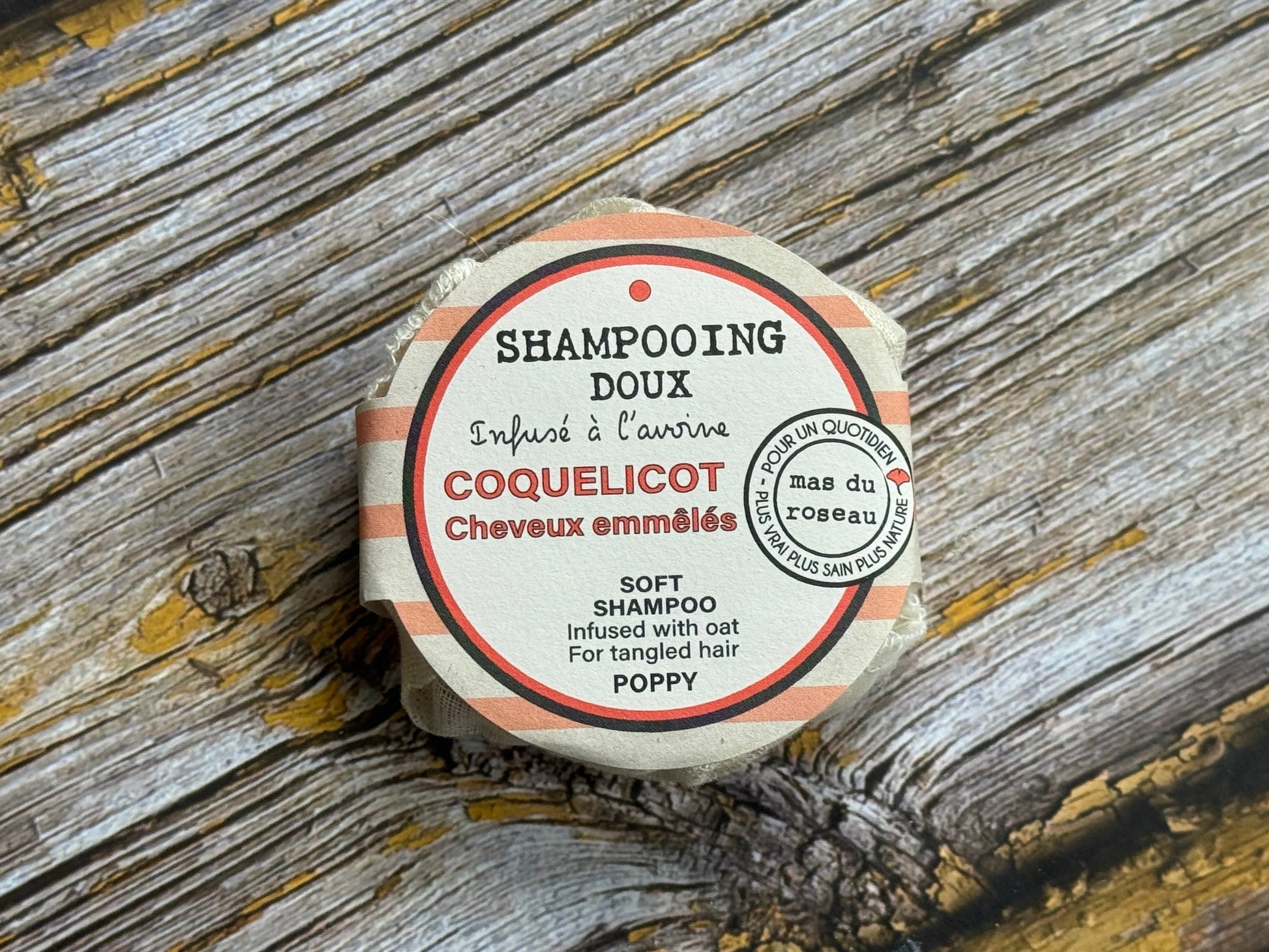 Poppy Shampoo with Oats for Tangled Hair | 60g