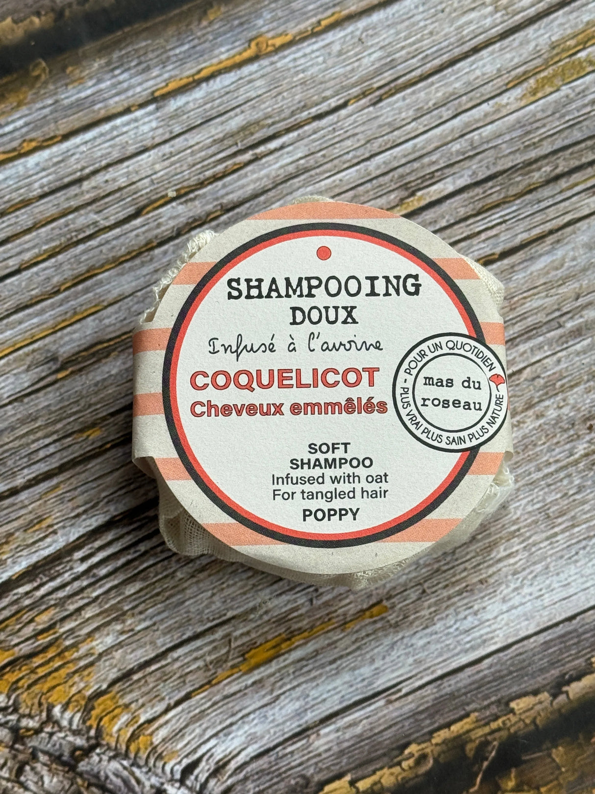 Poppy Shampoo with Oats for Tangled Hair | 60g