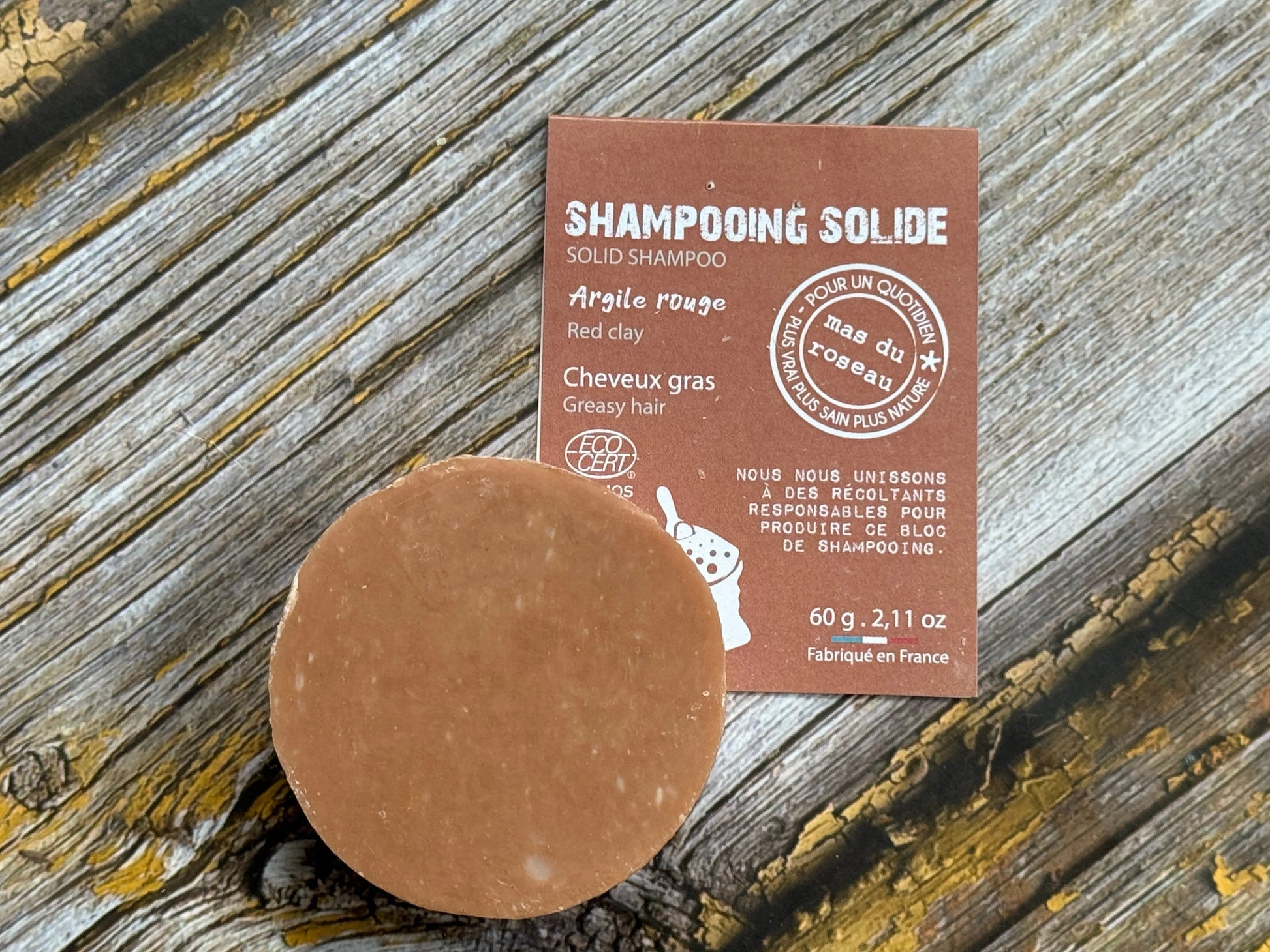 Red Clay Shampoo for Oily Hair | 60g
