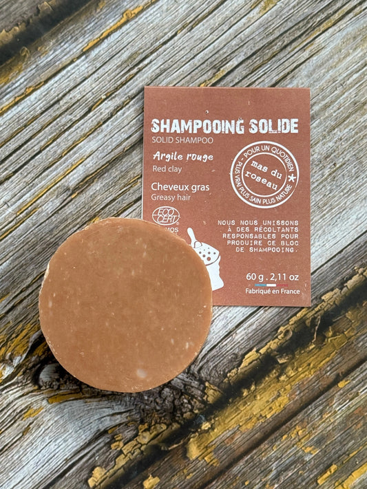 Red Clay Shampoo for Oily Hair | 60g