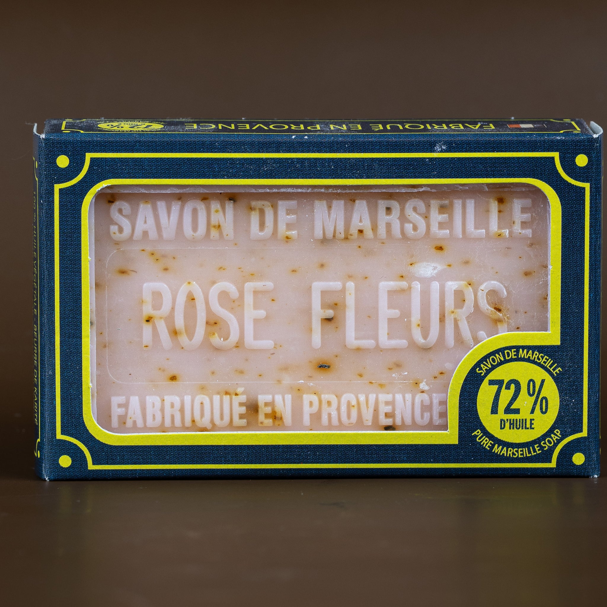 Rose Petal, Exfoliating  Marseille Soap with Shea Butter |  100g
