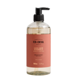 Bottle of Fx Cheval liquid soap with a pump on a white background