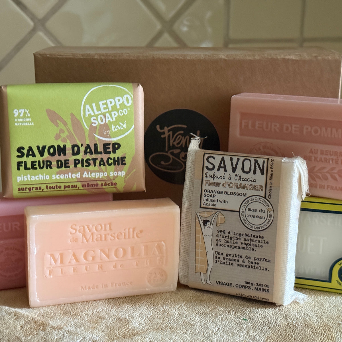 Spring Blossom French Soap Discovery Box - French Soaps UK – FrenchSoaps