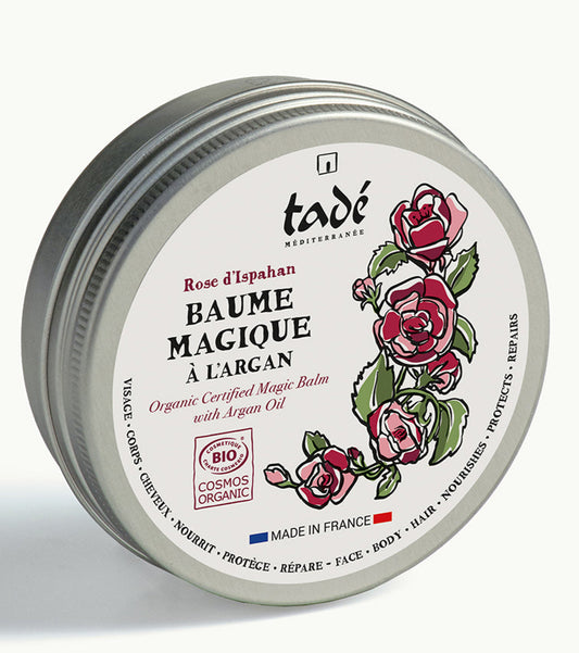 Tade balm argan oil face and hair balm with rose 