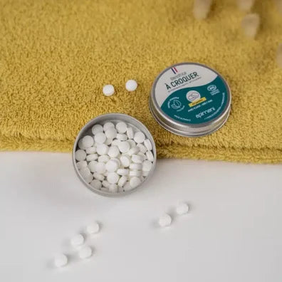 Organic Toothpaste Tablets with Flouride | Mint | 60 tablets