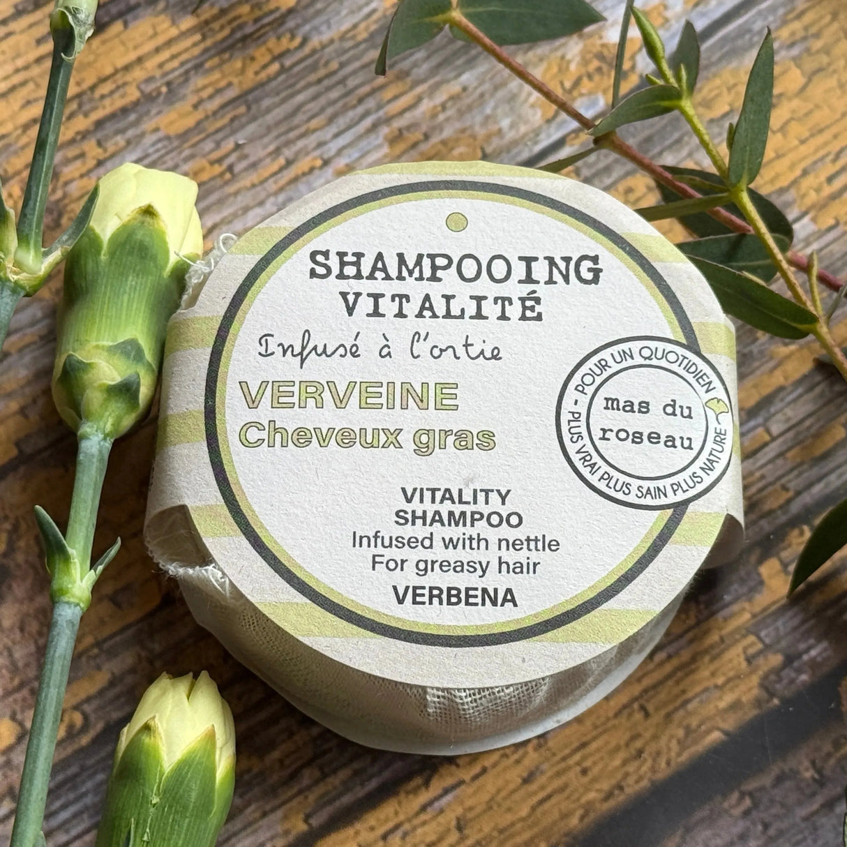 Verbena Shampoo with Nettle for Oily Hair | 60g
