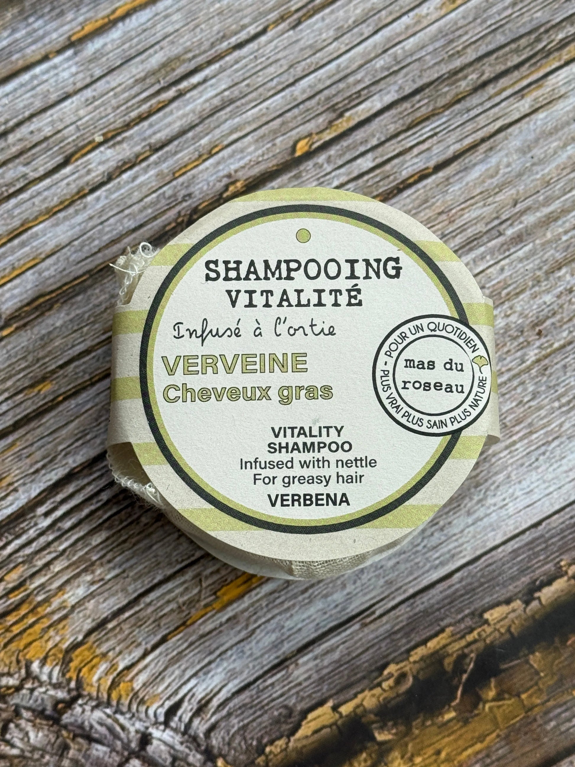 Verbena Shampoo with Nettle for Oily Hair | 60g