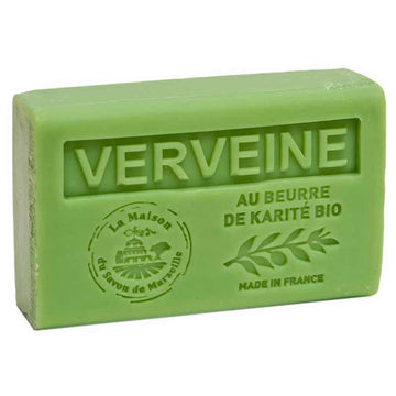 Verbena French Soap with organic Shea Butter 125g
