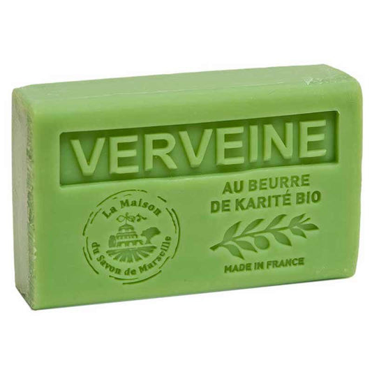 Verbena French Soap with organic Shea Butter 125g