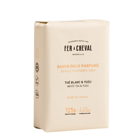 White Tea & Yuzu, Extra Gentle Fragranced Marseille Soap | 125g