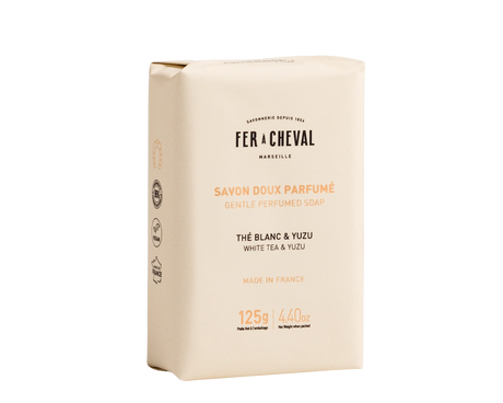 White Tea & Yuzu, Extra Gentle Fragranced Marseille Soap | 125g