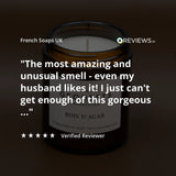 GEODESIS Agar Wood (Oud), Borneo, Candle by Geodesis French Soaps UK