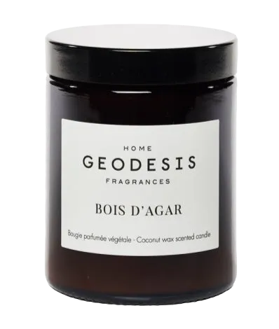 GEODESIS Agar Wood (Oud), Borneo, Candle by Geodesis French Soaps UK