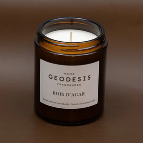 GEODESIS Agar Wood (Oud), Borneo, Candle by Geodesis French Soaps UK